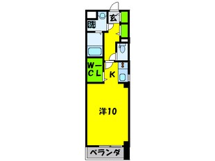 ラ・カーサ西加賀屋の物件間取画像